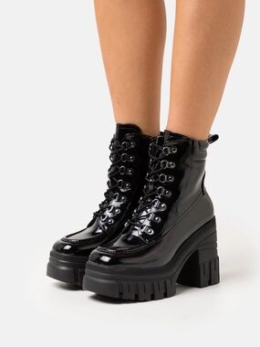 Call It Spring | Black Platform Boots